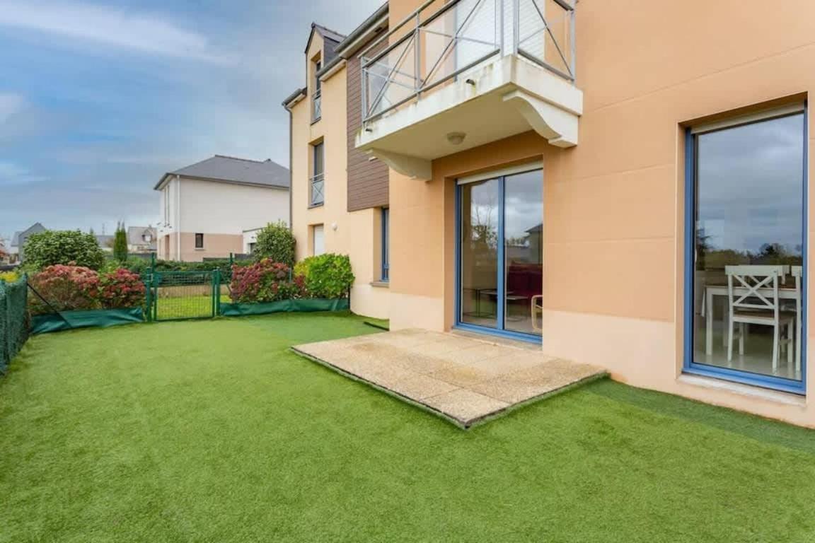 L'Opale - Joli Appartement Avec Jardin Et Garage Динар Экстерьер фото