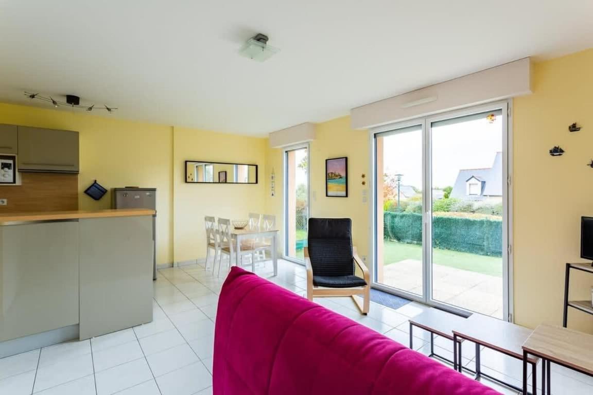 L'Opale - Joli Appartement Avec Jardin Et Garage Динар Экстерьер фото